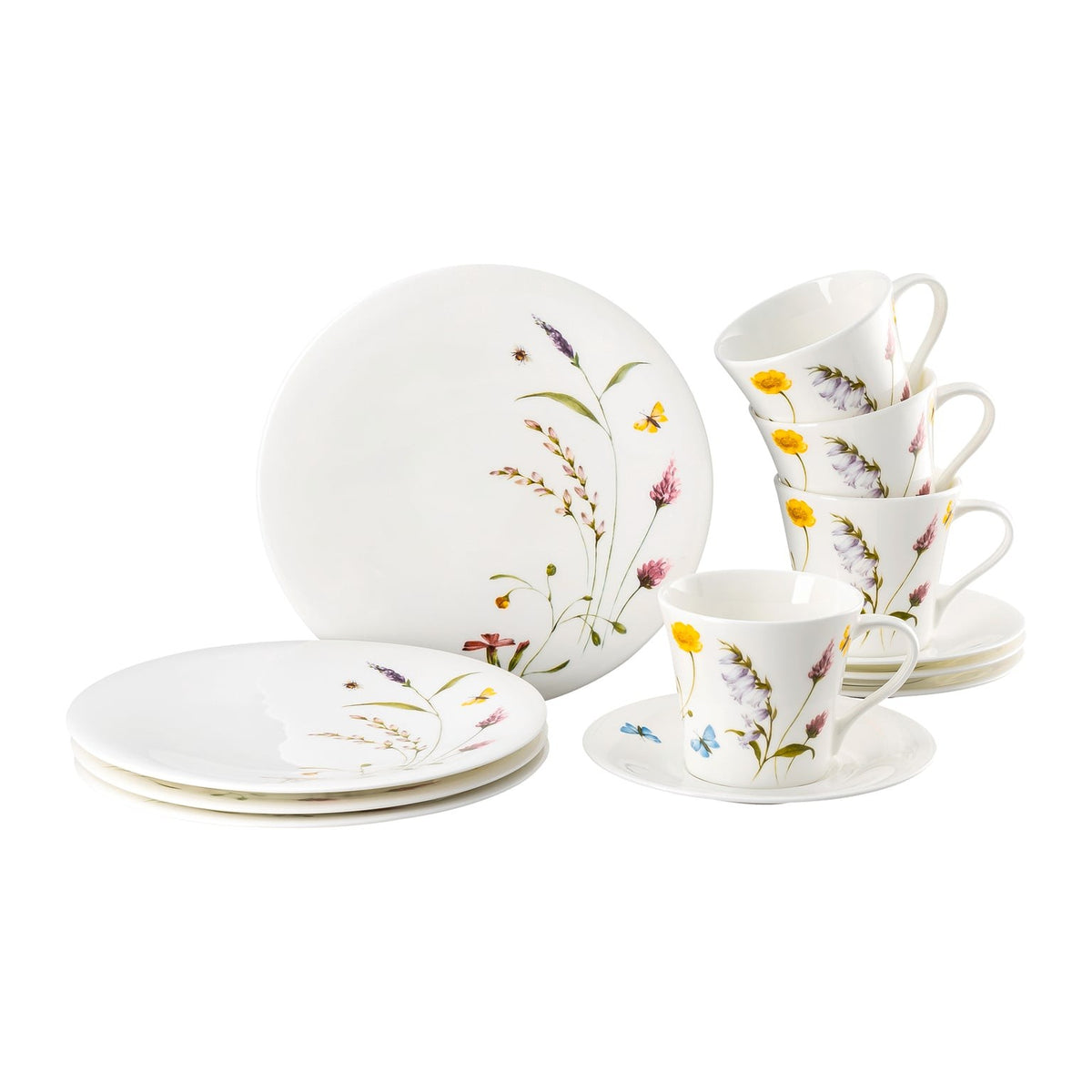 Hutschenreuther Nora Spring Vibes Set 12 pcs/combi c&s – alternate official product image