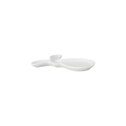 Hutschenreuther Spring Greetings White Rabbit tray/-plate19x14 – alternate official product image