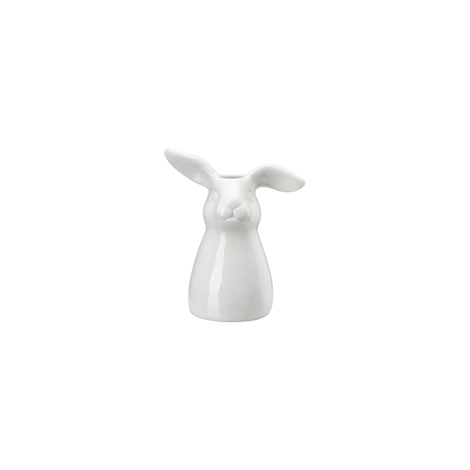 Hutschenreuther Vase-Rabbit White Vase 11 cm – official product image