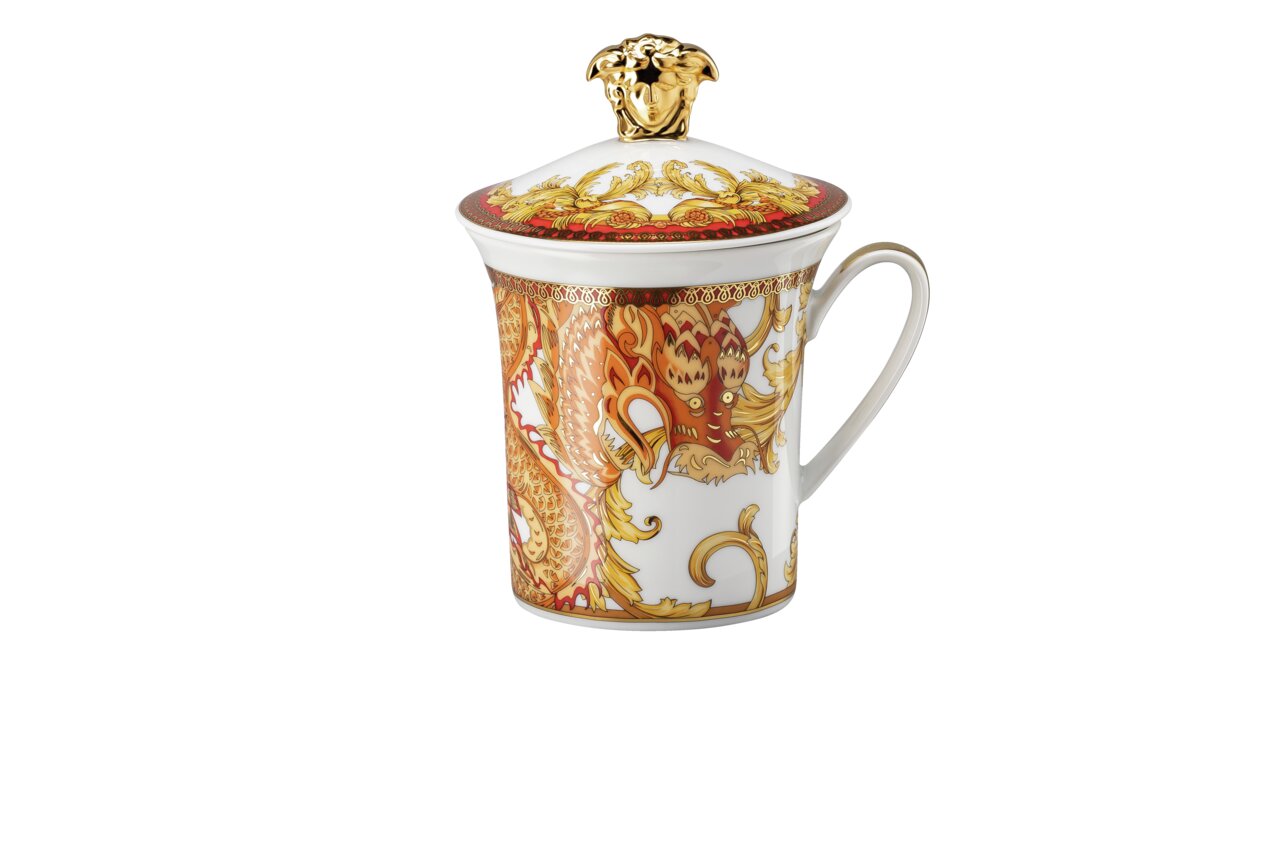 Versace Versace Asian Dream 30 Years Anniversary lidded mug front view