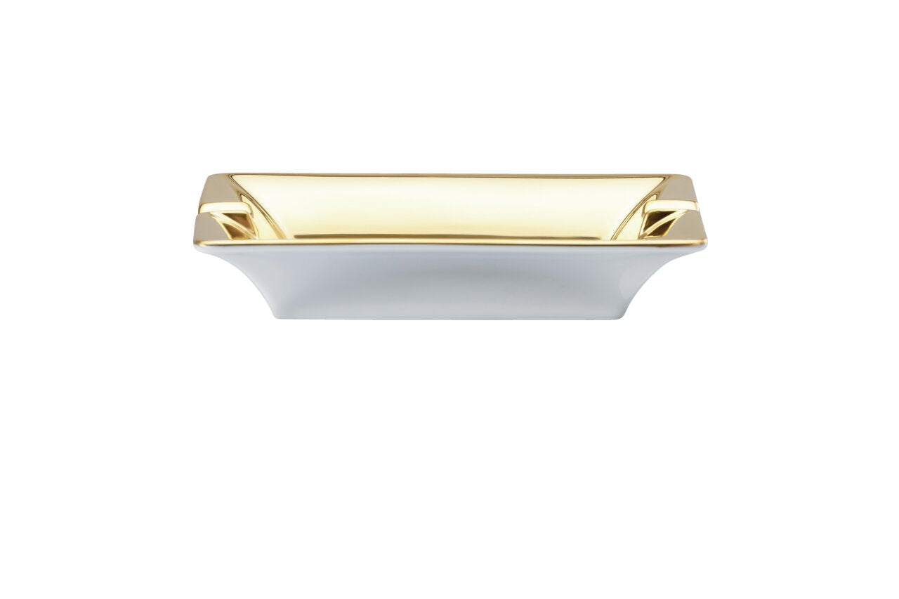 Versace Barocco Mosaic Ashtray 13 cm – side view