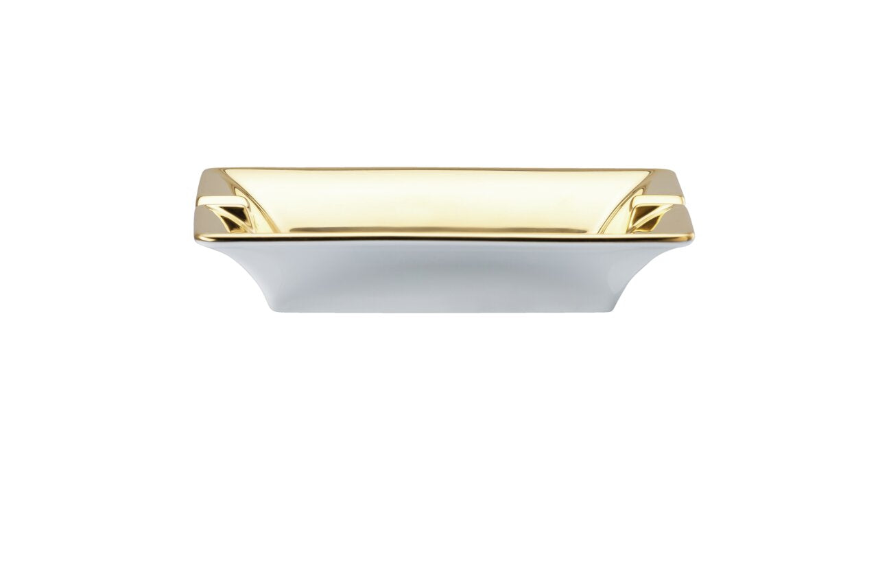 Versace Barocco Mosaic Ashtray 16 cm – side view