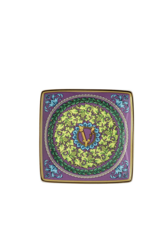Versace Barocco Mosaic Bowl 12 cm sq. flat – front view
