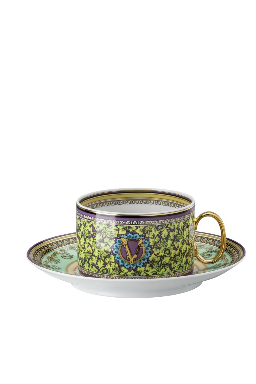 Versace Barocco Mosaic Cup/Saucer 4 low – front view