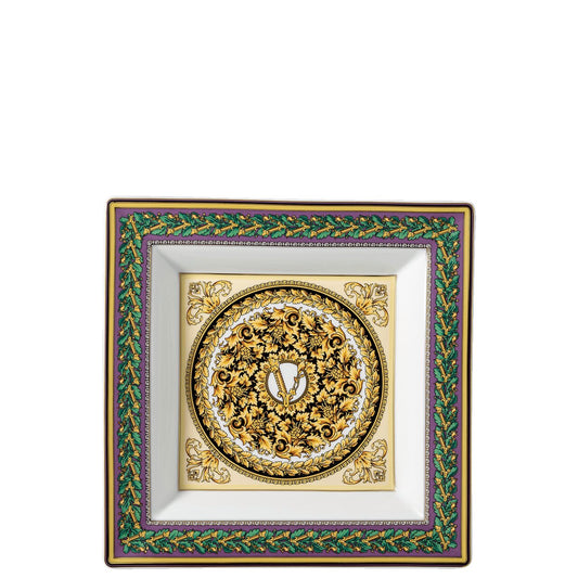 Versace Barocco Mosaic Dish 22 cm – top view