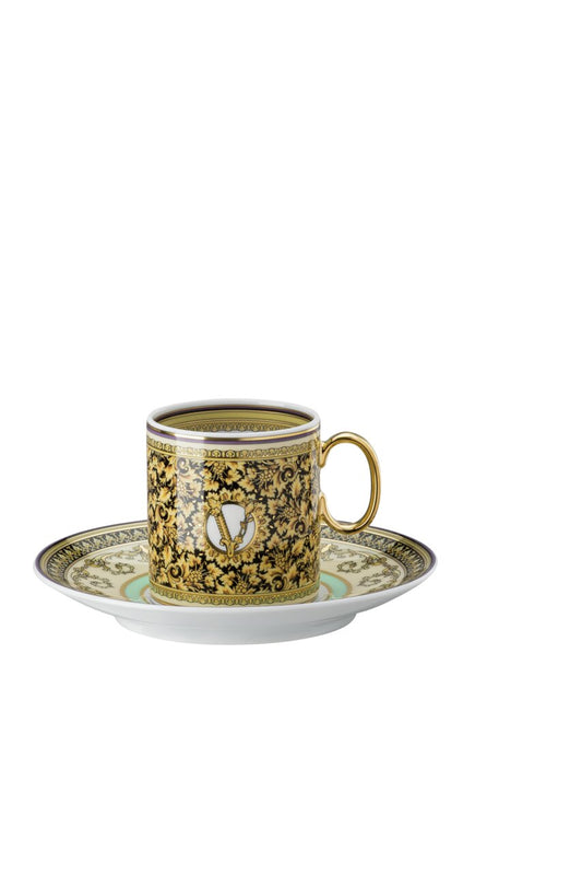 Versace Barocco Mosaic Espresso Cup/Sauc. – front view