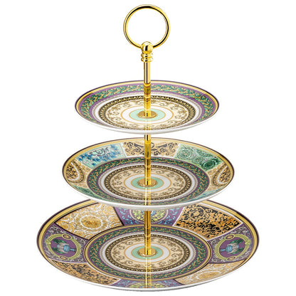 Versace Barocco Mosaic Etagere 3 tiers – alternate view