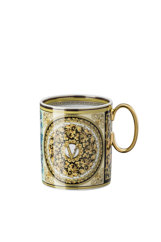 Versace Barocco Mosaic Mug with handle – front view
