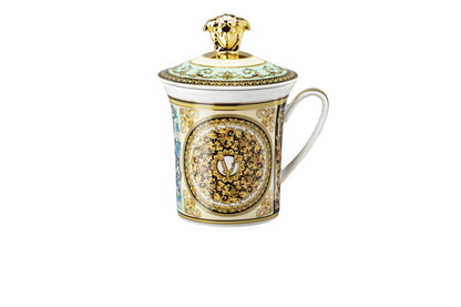 Versace Versace Barocco Mosaic 30 Years Anniversary lidded mug front view
