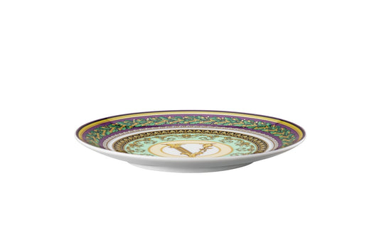 Versace Barocco Mosaic Plate 17 cm – side view