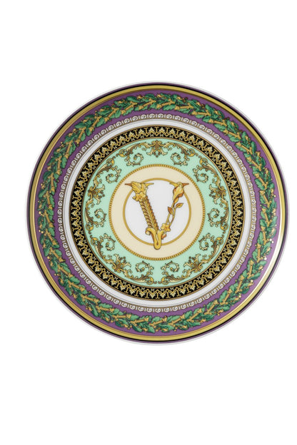 Versace Barocco Mosaic Plate 17 cm – top view