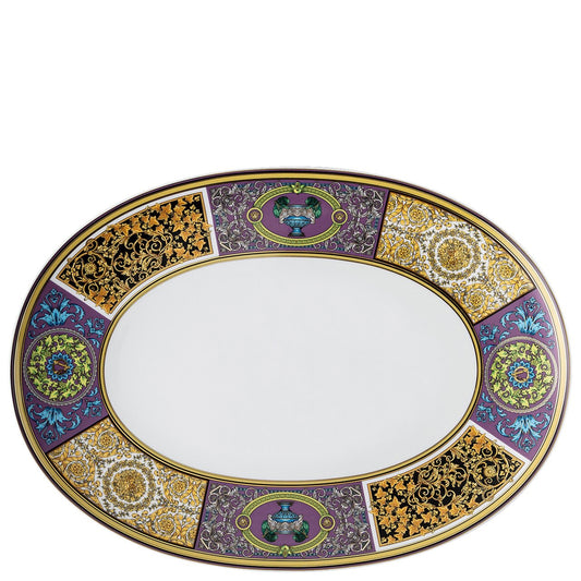 Versace Barocco Mosaic Platter 38 cm – front view