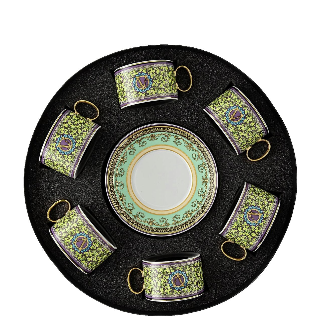 Versace Barocco Mosaic Set 6 c&s 4 low – front view