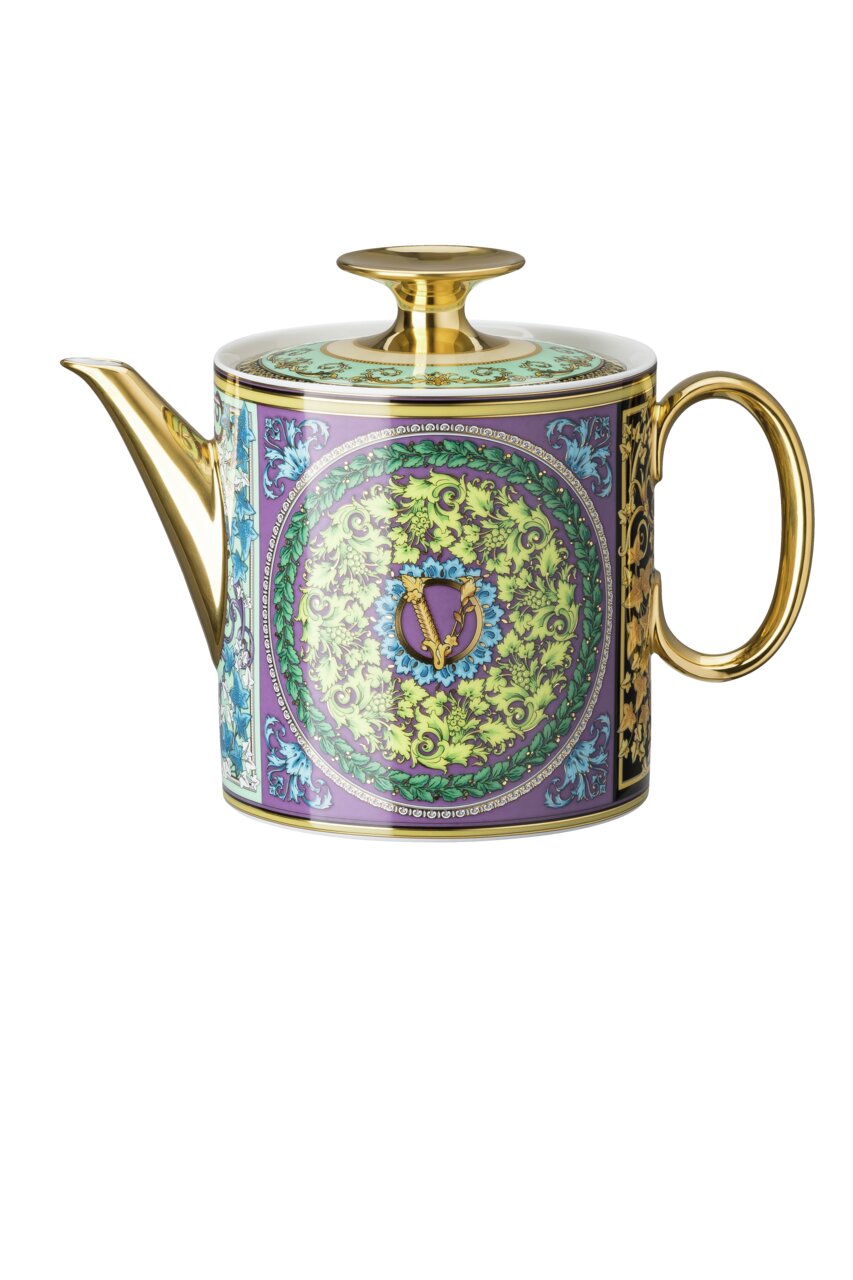 Versace Barocco Mosaic Tea Pot 3 – front view