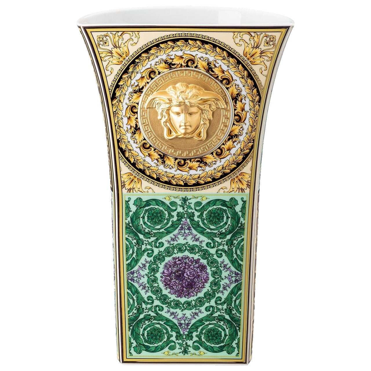 Versace Medusa Madness - Barocco Mosaic Vase – 34 cm – front view