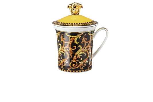 Versace Versace Barocco 30 Years Anniversary lidded mug front view