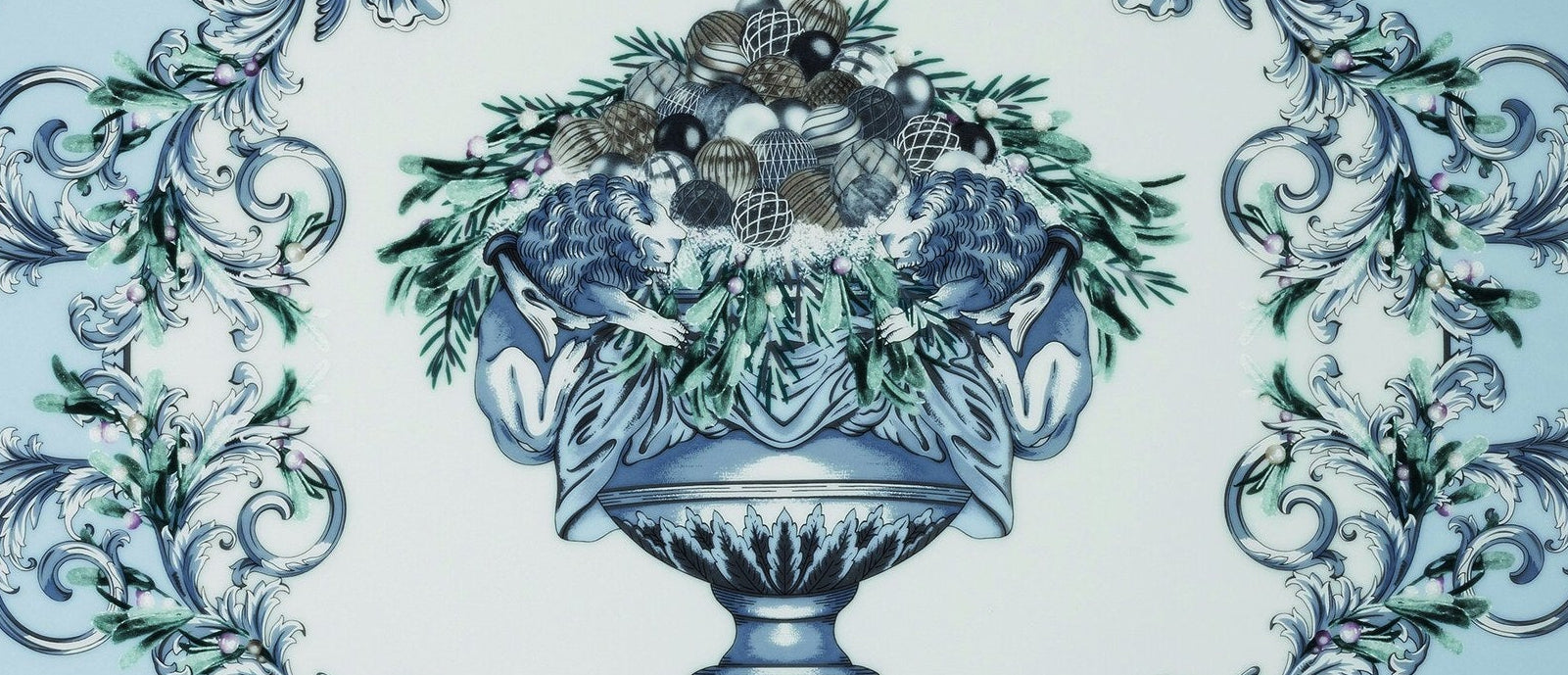 Versace Coupe Dieux Holiday 2026 Christmas Plate – Rosenthal meets Versace