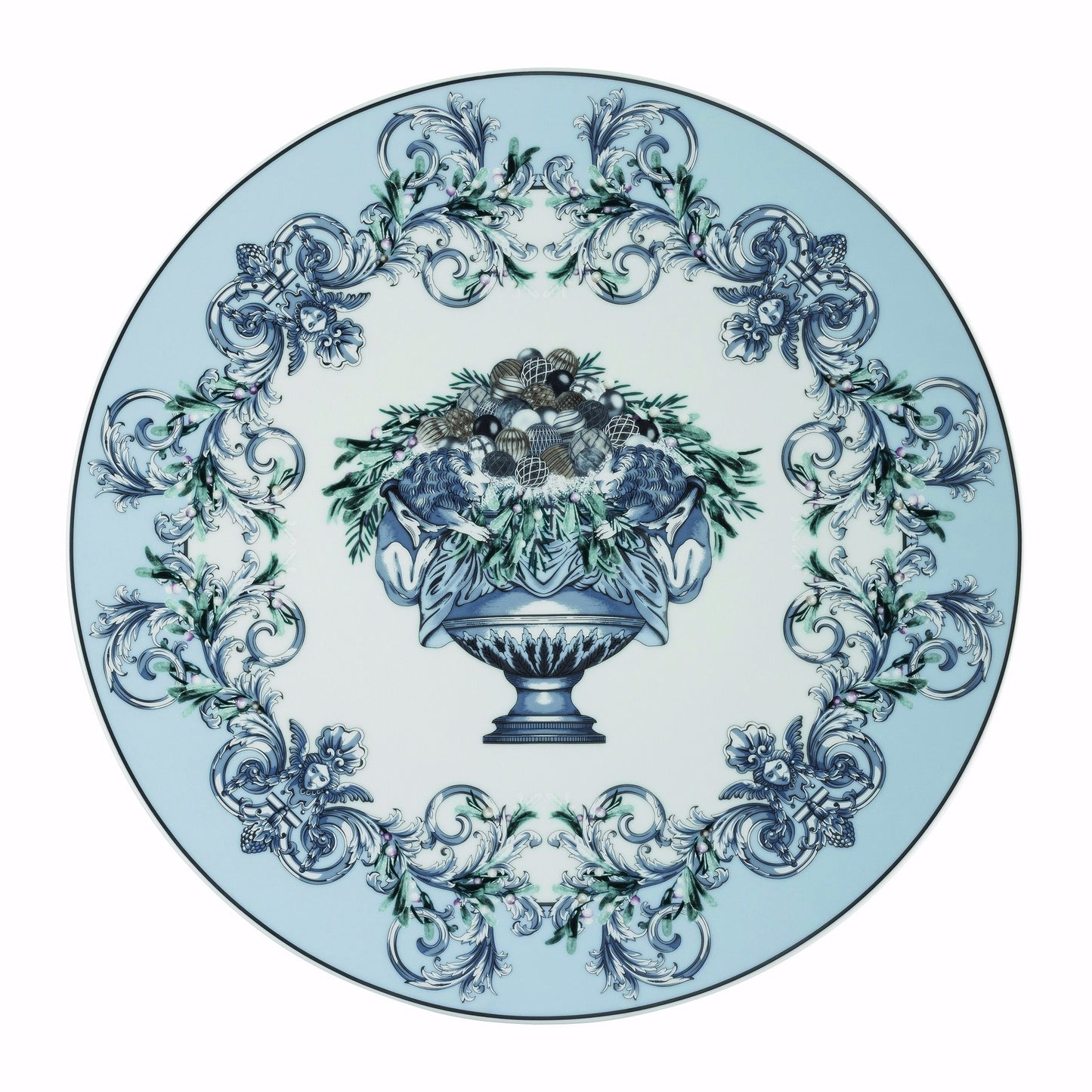 Versace Coupe Dieux Holiday 2026 Christmas Plate