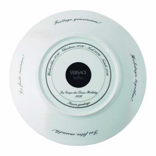 Versace Coupe Dieux Holiday 2026 Christmas Plate – Rosenthal meets Versace