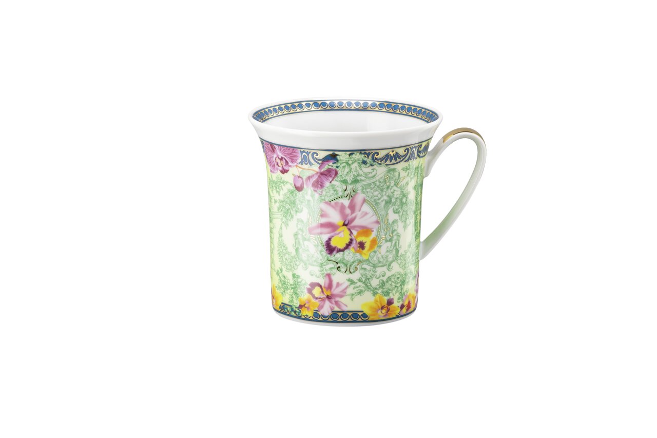 Versace Versace D.V. Floralia 30 Years Anniversary open mug front view