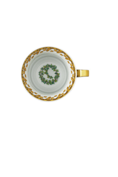 Versace Versace Gold Ivy 30 Years Anniversary mug interior top detail