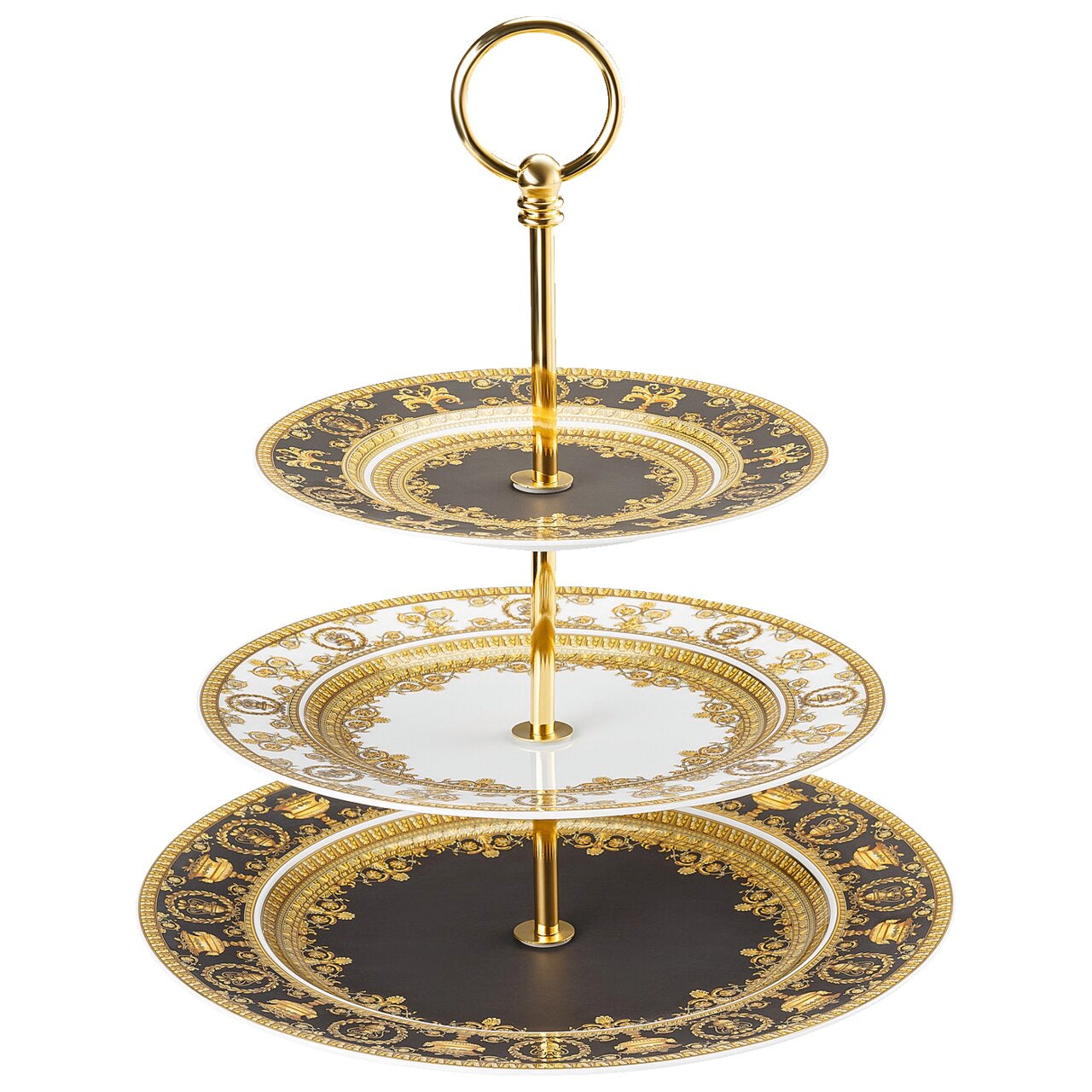 Versace I Love Baroque Etagere 3 tiers – front view