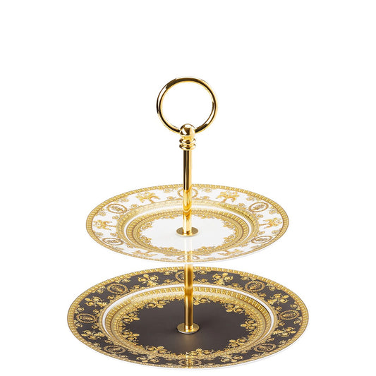 Versace I Love Baroque Etagere small 2tiers – front view