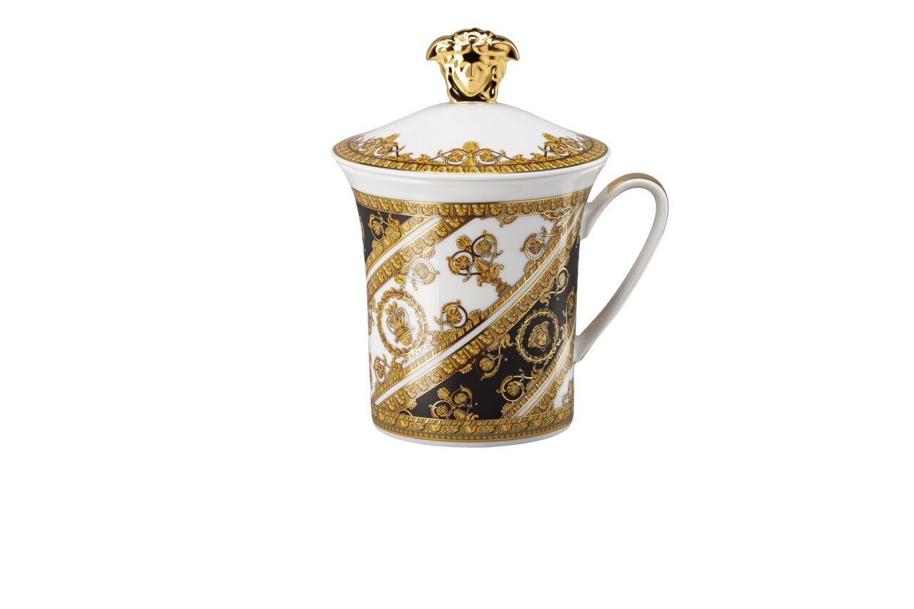 Versace Versace I Love Baroque 30 Years Anniversary lidded mug front view