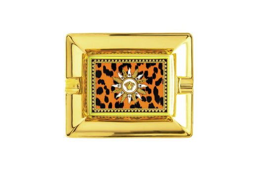 Versace Jungle Animalier Ashtray 13 cm – front view