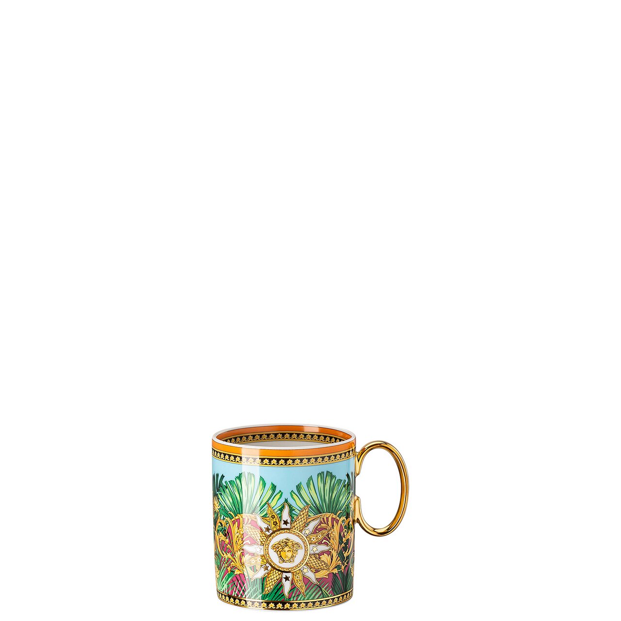 Versace Jungle Animalier Mug with handle – front view