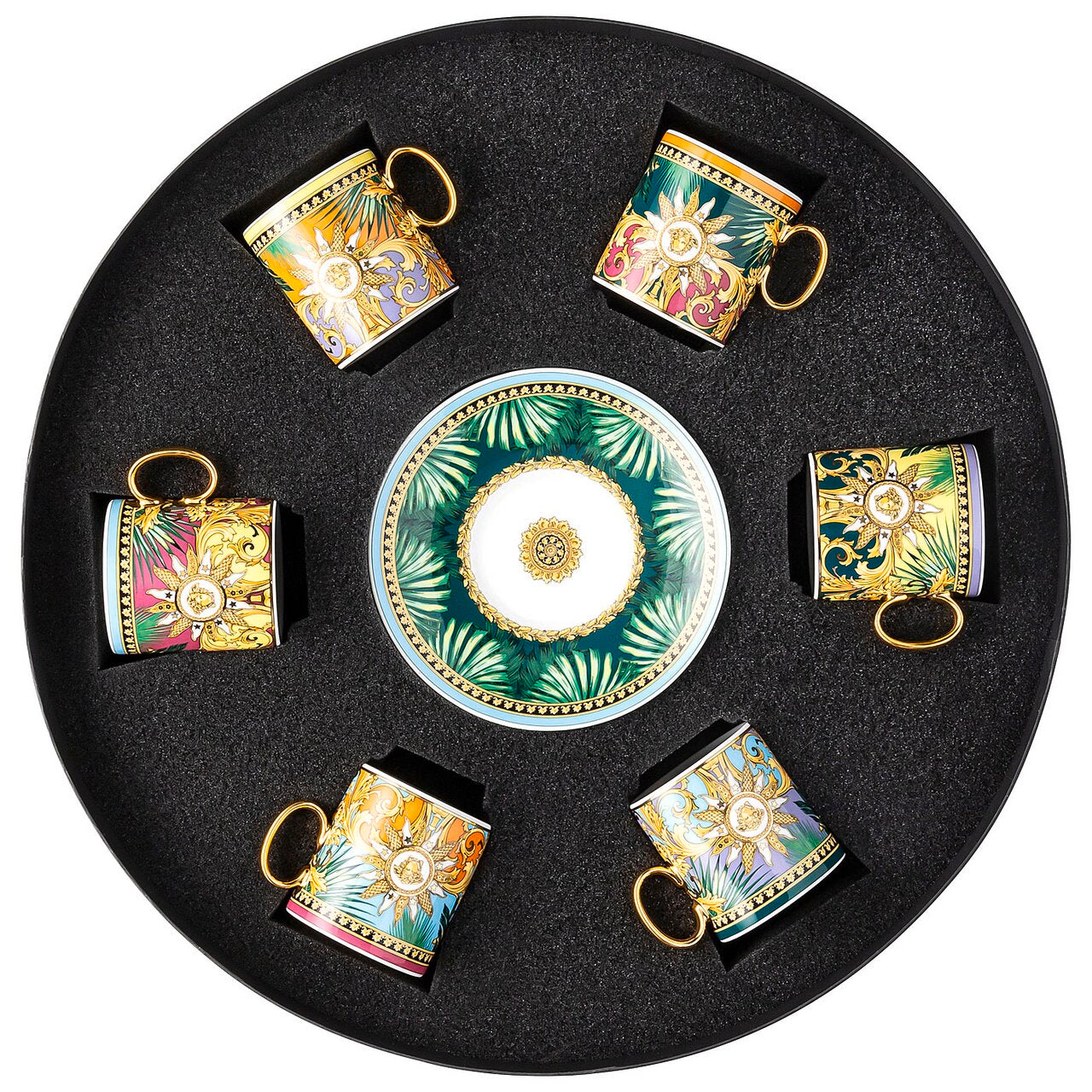 Versace Jungle Animalier Set 6 espresso c&s – front view