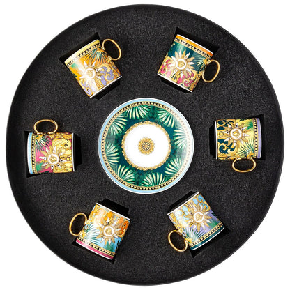 Versace Jungle Animalier Set 6 espresso c&s – front view