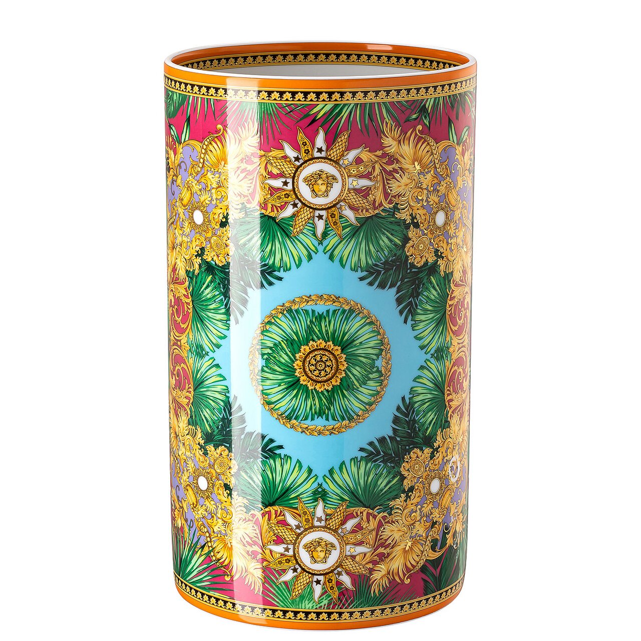Versace Jungle Animalier Vase 30 cm – front view