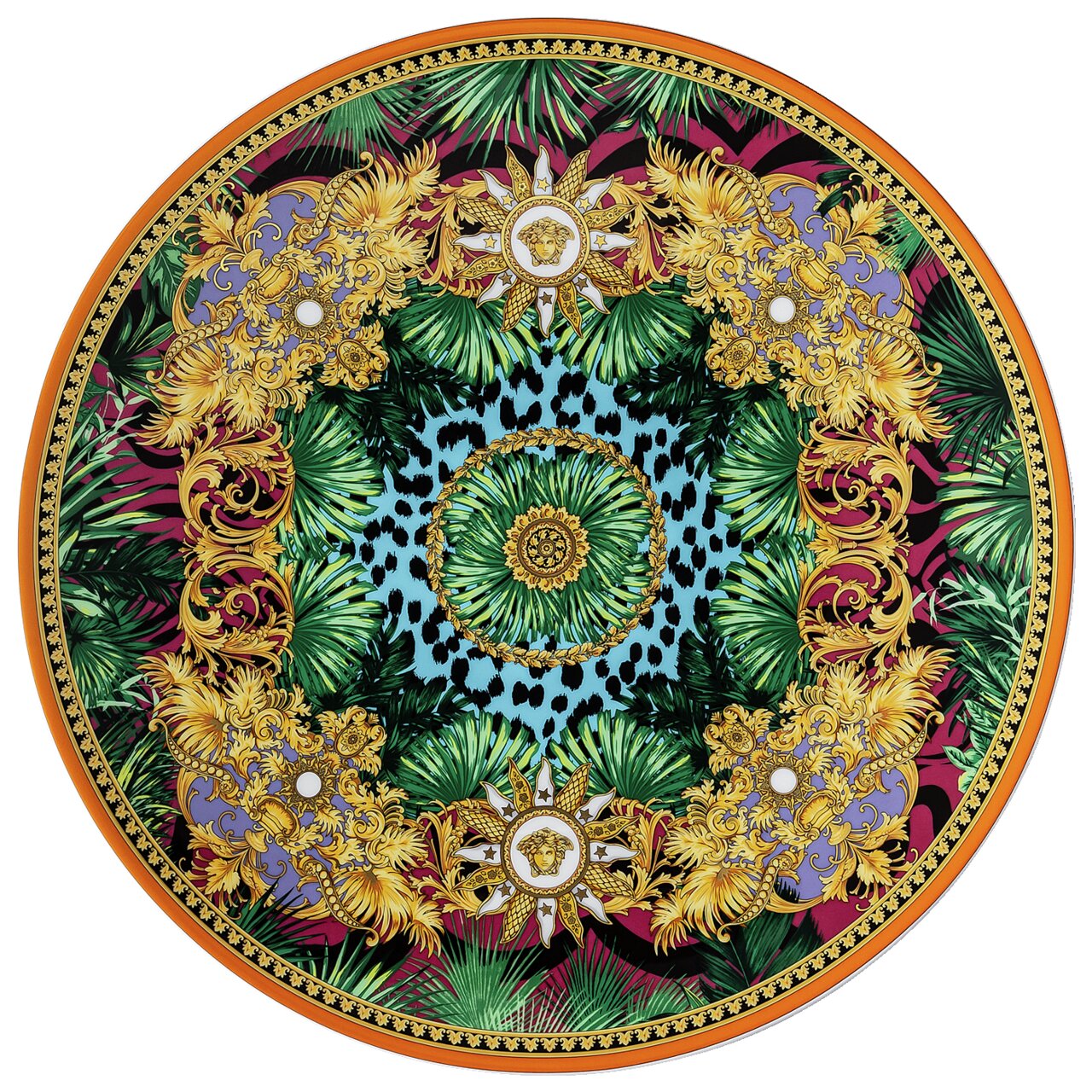 Versace Jungle Animal.Wild Service Plate 33 cm – front view