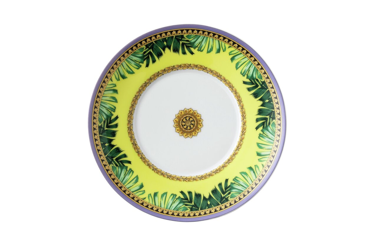 Versace Jungle Animal.Yellow Cup/Saucer 4 low – alternate view 2