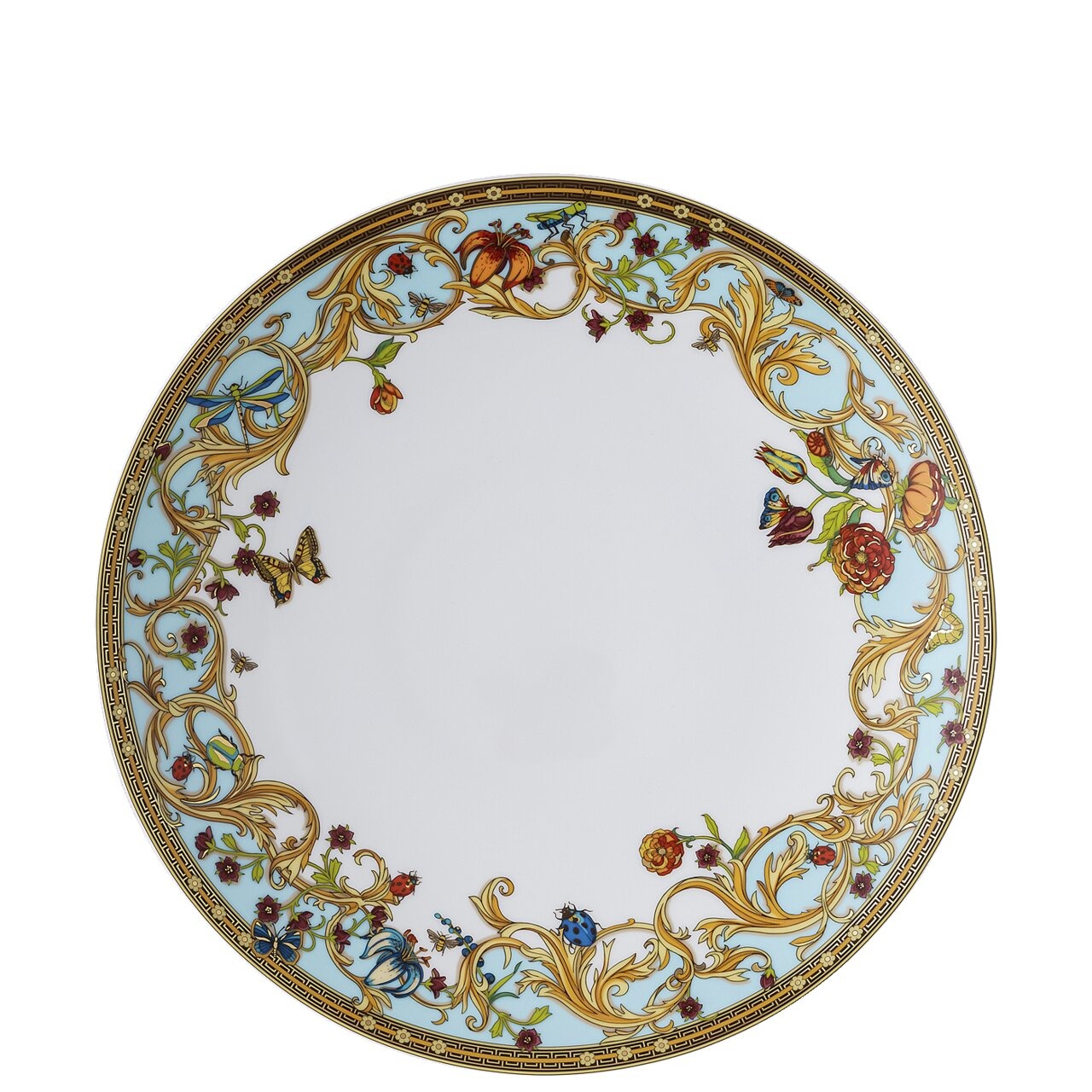 Versace Le jardin de Versace Gourmet Plate 28 cm – top view
