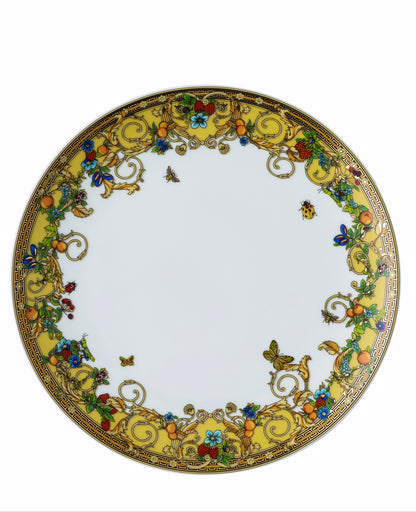Versace Le jardin de Versace Plate 21 cm – top view