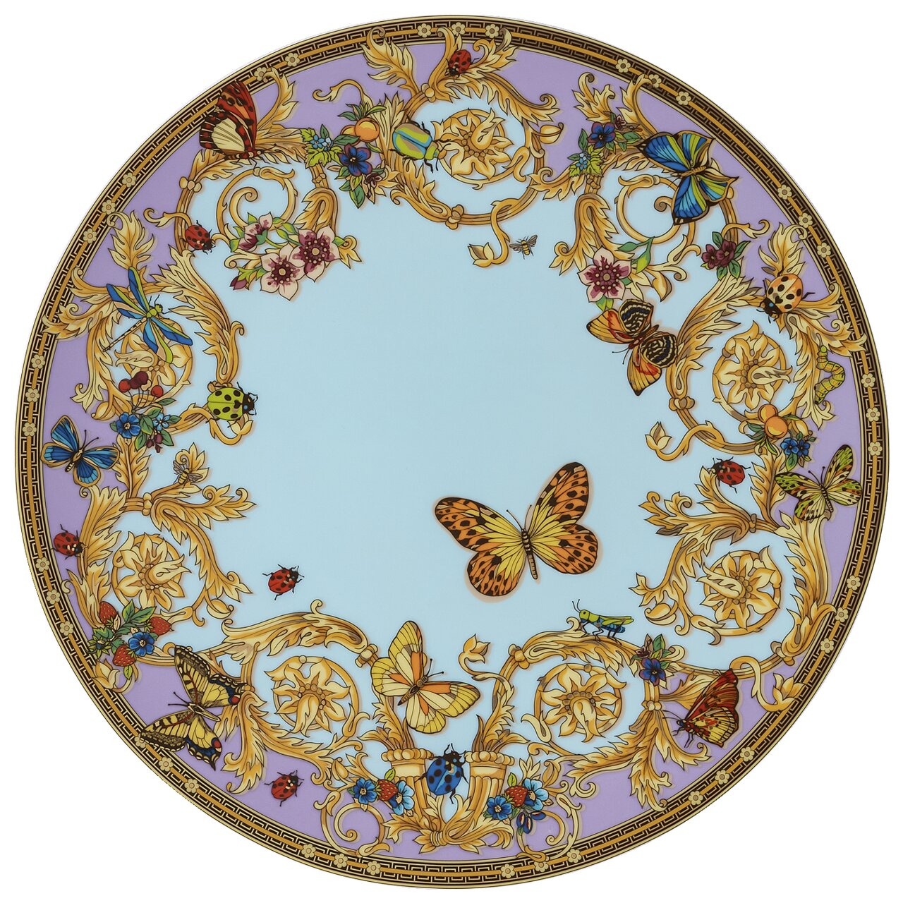Versace Le jardin de Versace Service Plate 33 cm – top view