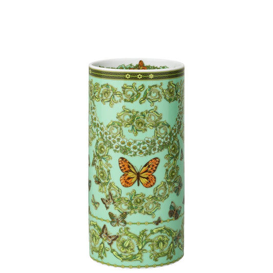 Versace Le Jardin Green Vase 24 cm by Rosenthal meets Versace – front product view