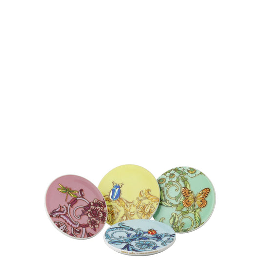 Versace Le Jardin Porcelain Coasters Set of 4 by Rosenthal meets Versace – set of four product view