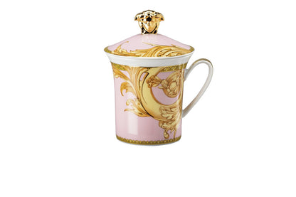 Versace Versace Les reves Byzantins 30 Years Anniversary lidded mug front view