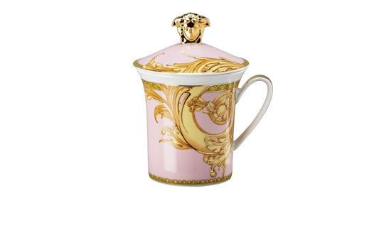 Versace Versace Les reves Byzantins 30 Years Anniversary lidded mug front view