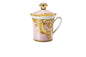 Versace Versace Les reves Byzantins 30 Years Anniversary lidded mug front view