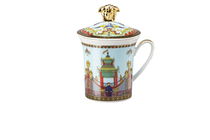 Versace Versace Marco Polo 30 Years Anniversary lidded mug front view