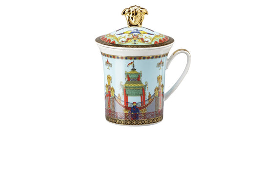 Versace Versace Marco Polo 30 Years Anniversary lidded mug front view