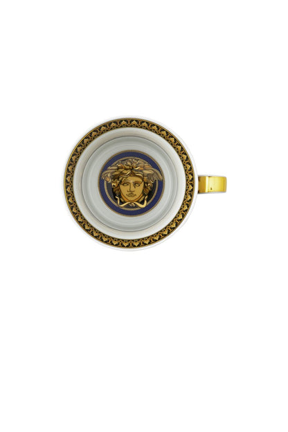 Versace Versace Medusa Blue 30 Years Anniversary mug interior top detail