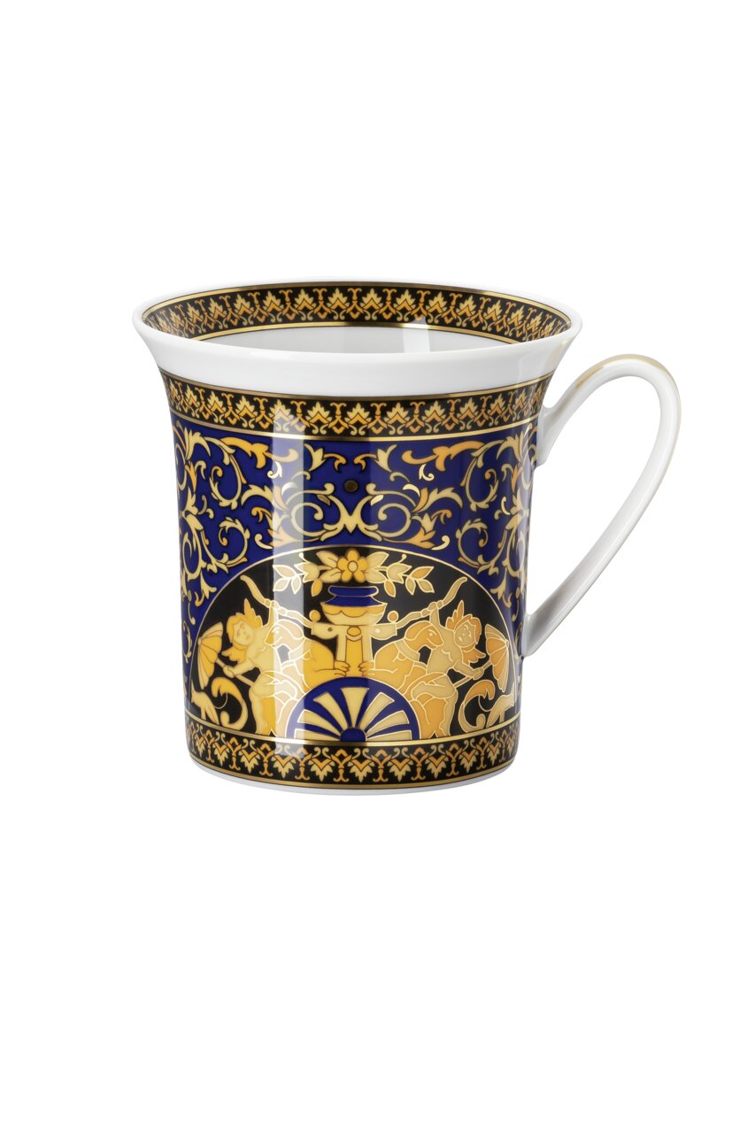 Versace Versace Medusa Blue 30 Years Anniversary open mug front view