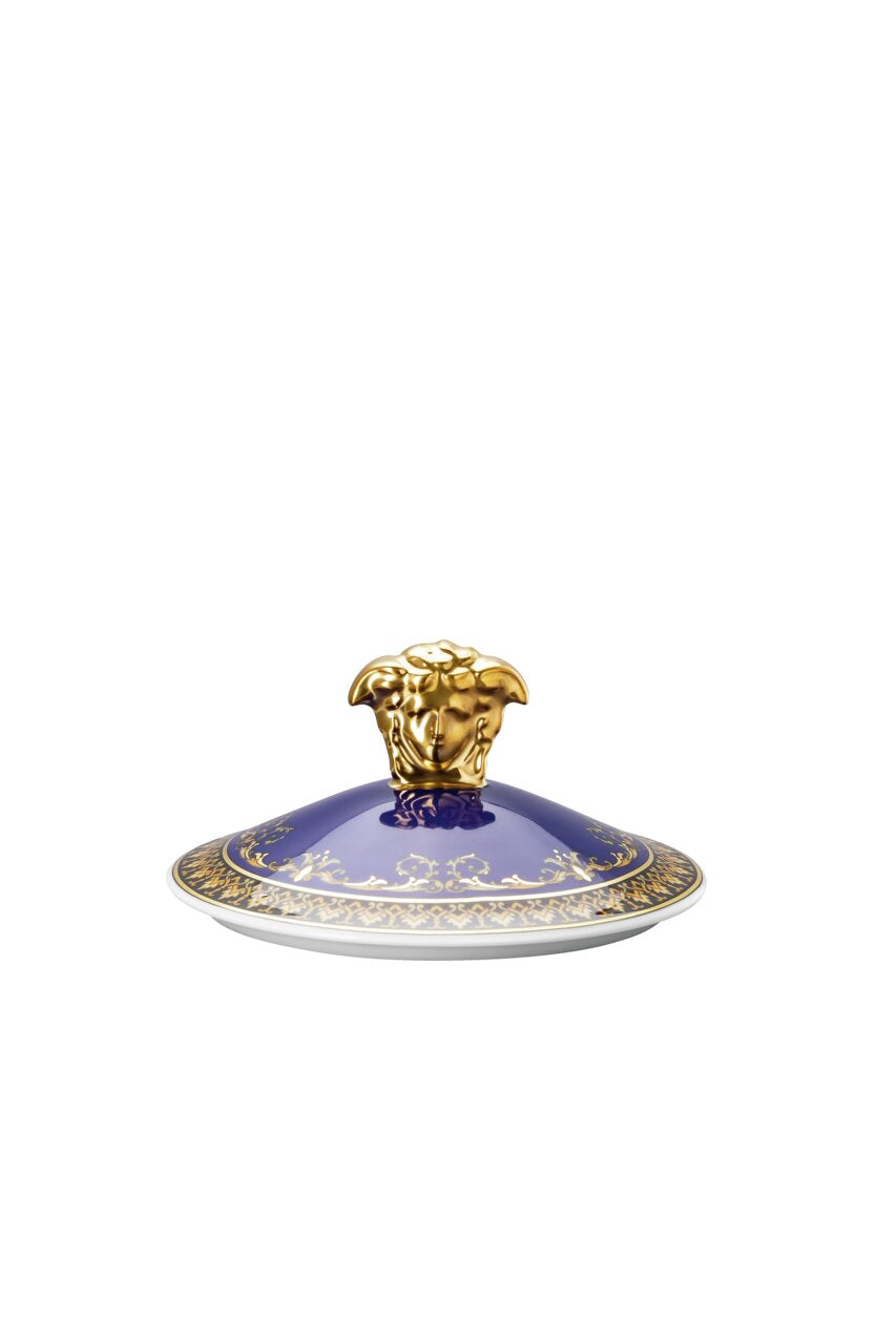 Versace Versace Medusa Blue 30 Years Anniversary porcelain lid detail