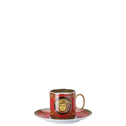 Versace Medusa Cup/Saucer 4 tall – front view