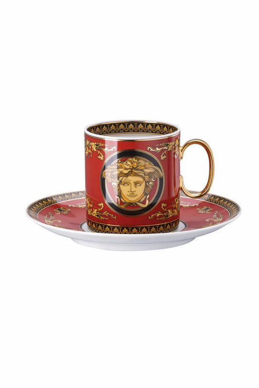 Versace Medusa Cup/Saucer 4 tall – front view